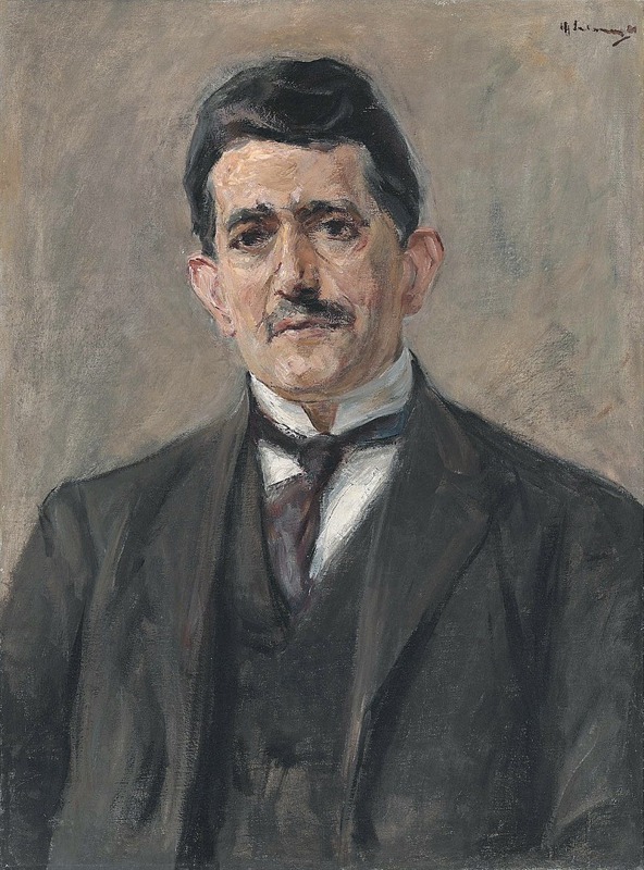 Bruno Cassirer, Porträt von Max Liebermann, 1921