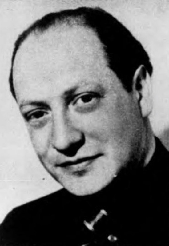 Heinz Condell, abgebildet am 22.08.1937 im Berliner Gemeindeblatt