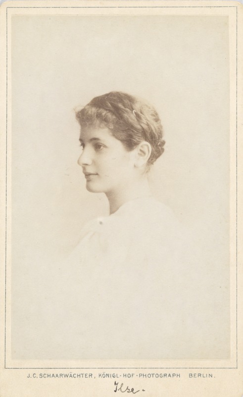 Ilse Dernburg (geb. Rosenberg) ca. 1897