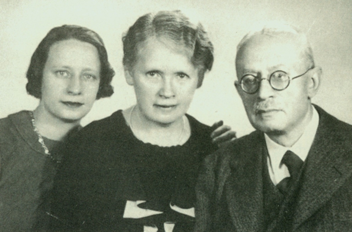 Elisabeth, Toni und Sigmund Feist, späte 1920er Jahre