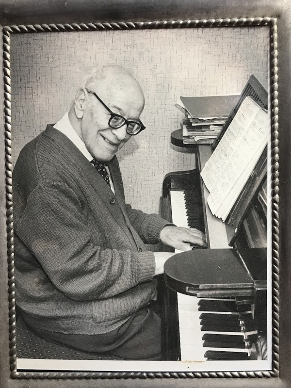Hans Freyhan um 1990, Privatsammlung Michael Freyhan