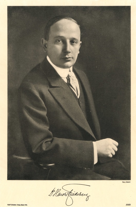 Harold Friedeberg, vor 1914