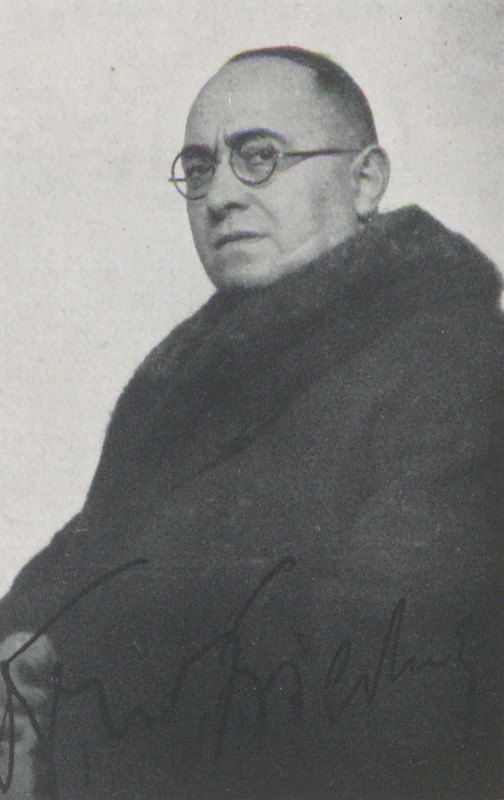 Walther Joseph Friedmann, undatiertes Portraet