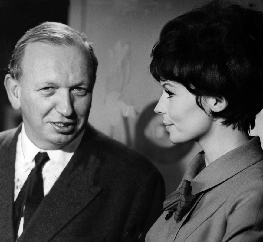 Hans Oppenheimer mit Pascale Petit