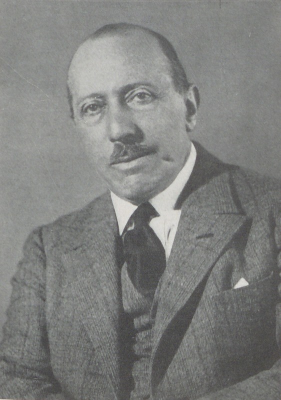 Max Osborn, undatiertes Porträt