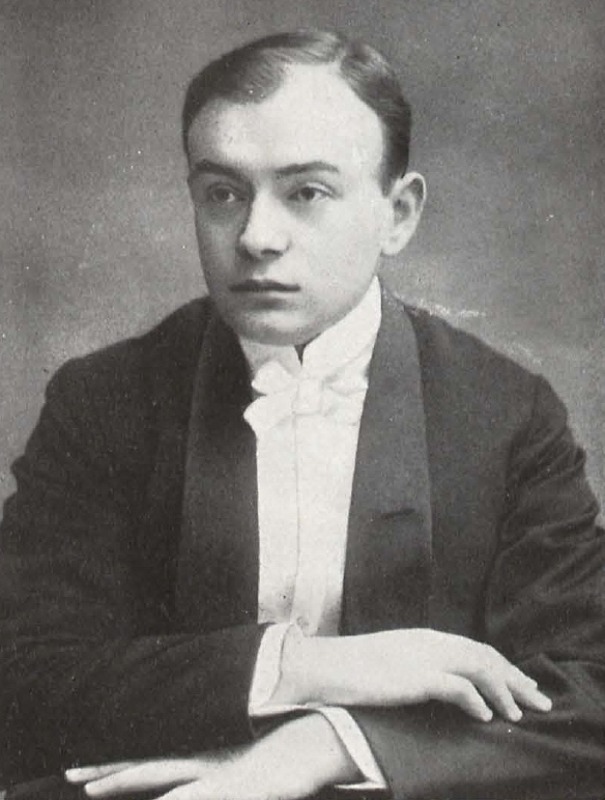 Willi Prager, abgebildet in der Zeitschrift „Berliner Leben“, Heft 10 (1906)