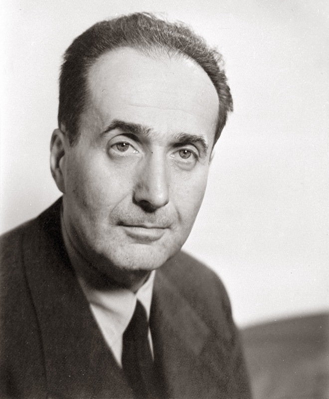 Erich Reiss, Porträtfoto von Lotte Jacobi