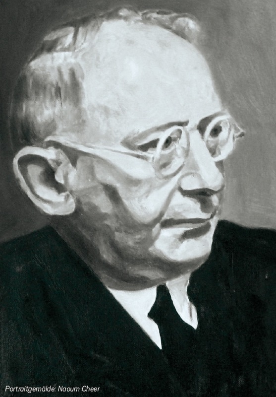 Martin Salomonski, Porträtgemälde von Naoum Cheer