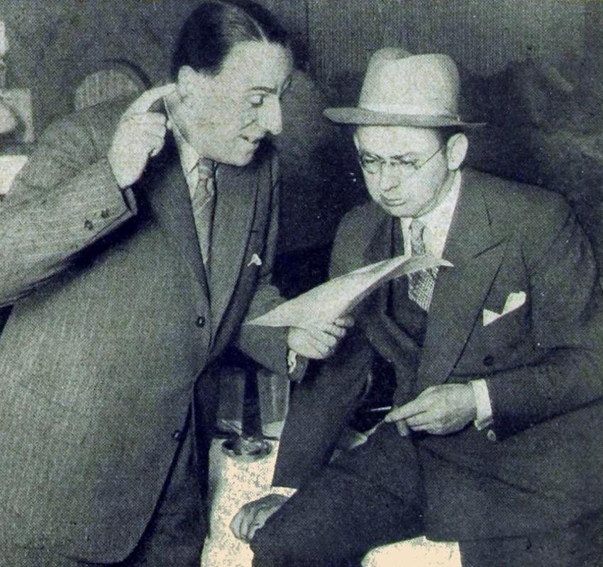 Kurt Schwabach und Willy Rosen um 1922
