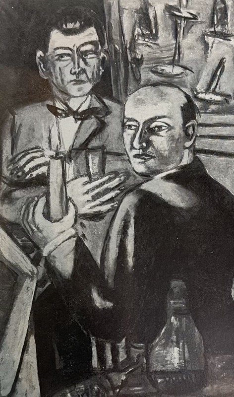 Bildnis Curt Valentin und Hanns Swarzenski 1946