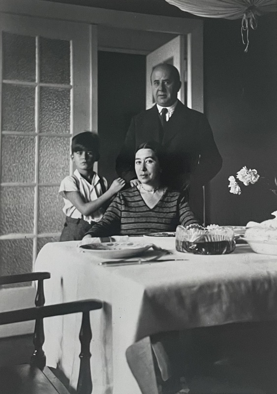 Rachel und Mark Wischnitzer mit Sohn Leonard, Berlin 1930, Privatbesitz Betsy Winchester