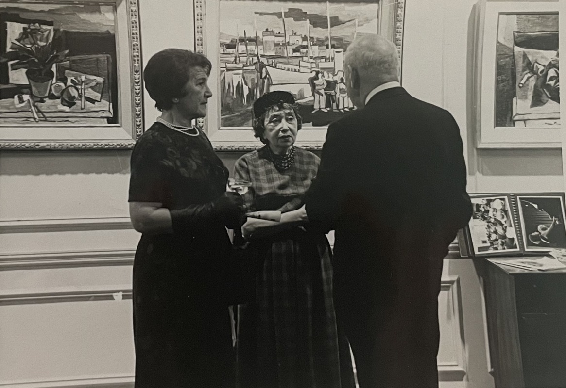 Rachel Wischnitzer in New York, 1963, Privatbesitz Betsy Winchester