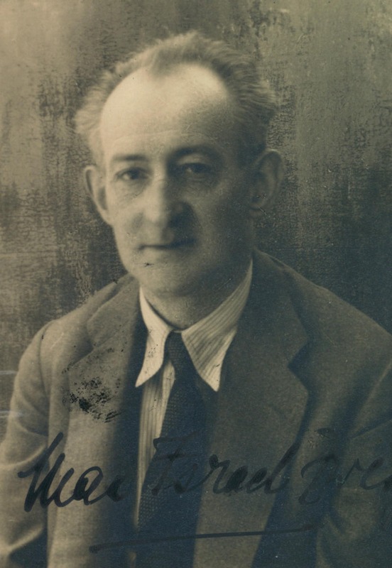 Max Zweig, Passfoto, Národní archiv, Policejní ředitelství Praha II